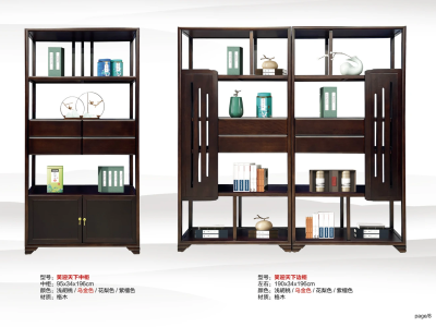 茶空间、博古架、书柜系列图4