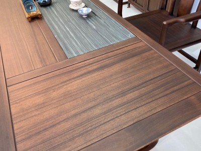 朝暮茶台，北美黑胡桃 规格：1.82米*83*75图9