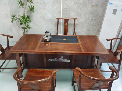实木茶台 原木茶台 1.6米、1.8米图3