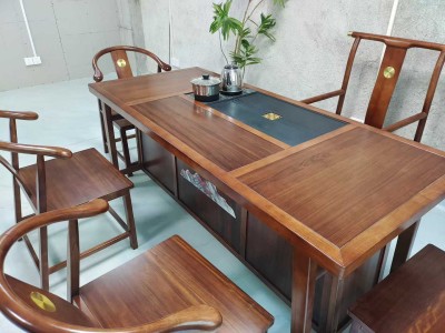 实木茶台 原木茶台 1.6米、1.8米图7
