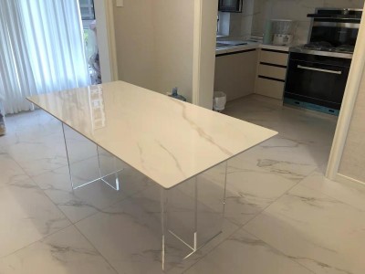 亚克力方桌 规格: 1.2米-1.6米  材质: 亚克力图6