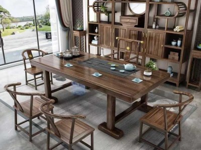玺越新中式茶台系列图2