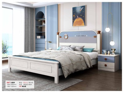 实木童床，实木儿童家具，实木床，儿童衣柜图3