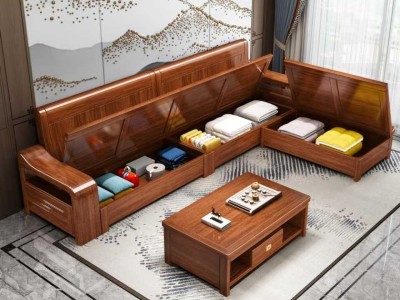 新中式沙发，中式沙发，花梨木沙发图4