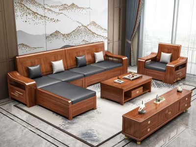新中式沙发，中式沙发，花梨木沙发图2