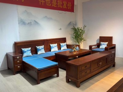 新中式沙发，中式沙发，花梨木沙发图3