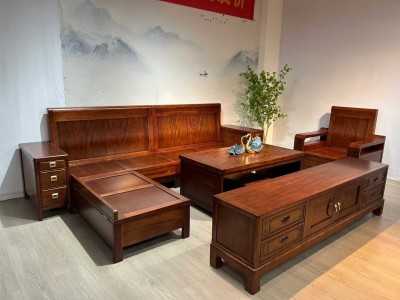 新中式沙发，中式沙发，花梨木沙发图7