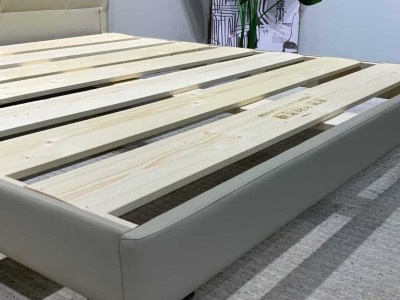 进口加厚头层牛皮 软体床 皮床图8