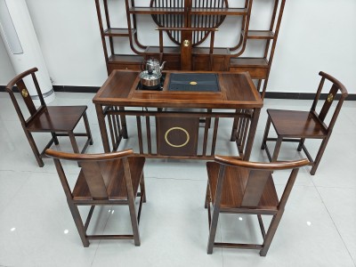 小明月茶台 【尺寸】1.2/1.4米，阳台小茶台图2