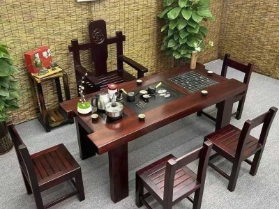 船木茶台，尺寸可定制图3