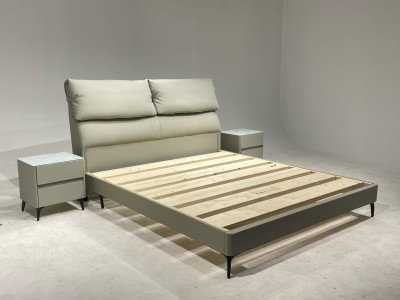 8861#生态真皮，5×15松木床边，4×20松木床板图2