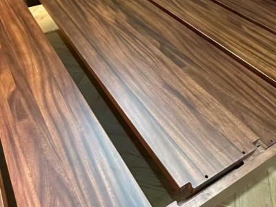 臻实黑胡桃家具系列，黑胡桃床，黑胡桃实木床，黑胡桃套房家具图4