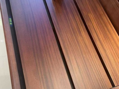 臻实黑胡桃家具系列，黑胡桃床，黑胡桃实木床，黑胡桃套房家具图6