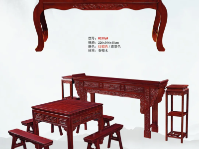 中堂家具 神台 八仙桌 四方桌图7