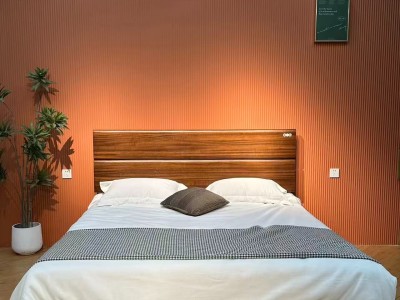 黑胡桃木床，南美金柚图5