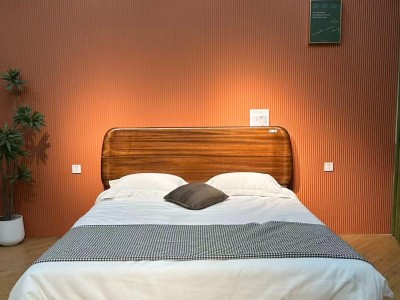 黑胡桃木床，南美金柚图6