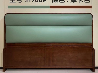 高性价比实木软包床图6