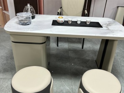 129# 超晶石+碳素钢，可配U型脚 材质：超晶石+碳素钢 颜色：超晶石2322# 尺寸：1.2/1.4/1.6米 备注：超晶石+碳素钢，可配U型脚。图5