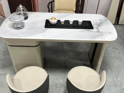 129# 超晶石+碳素钢，可配U型脚 材质：超晶石+碳素钢 颜色：超晶石2322# 尺寸：1.2/1.4/1.6米 备注：超晶石+碳素钢，可配U型脚。图8