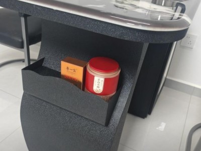 【阳台小茶台】碳素钢 超晶石 颜色：黑色 尺寸：1.1/1.3/1.5/1.7米 备注：单桌配双孔炉 超晶石图8