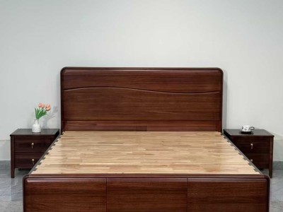 实木床 臻实家具厂 新款上市图5