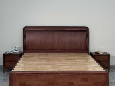 实木床 臻实家具厂 新款上市图2