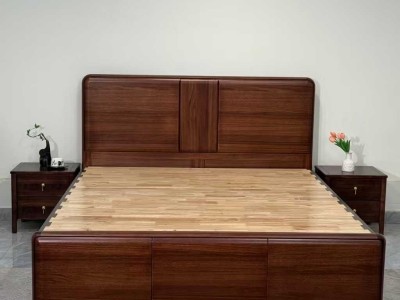 实木床 臻实家具厂 新款上市图7