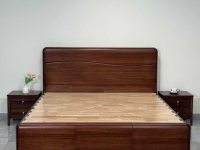 实木床 臻实家具厂 新款上市图8