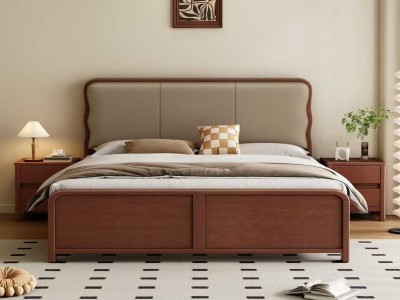 高性价比实木床 红斑马系列图3