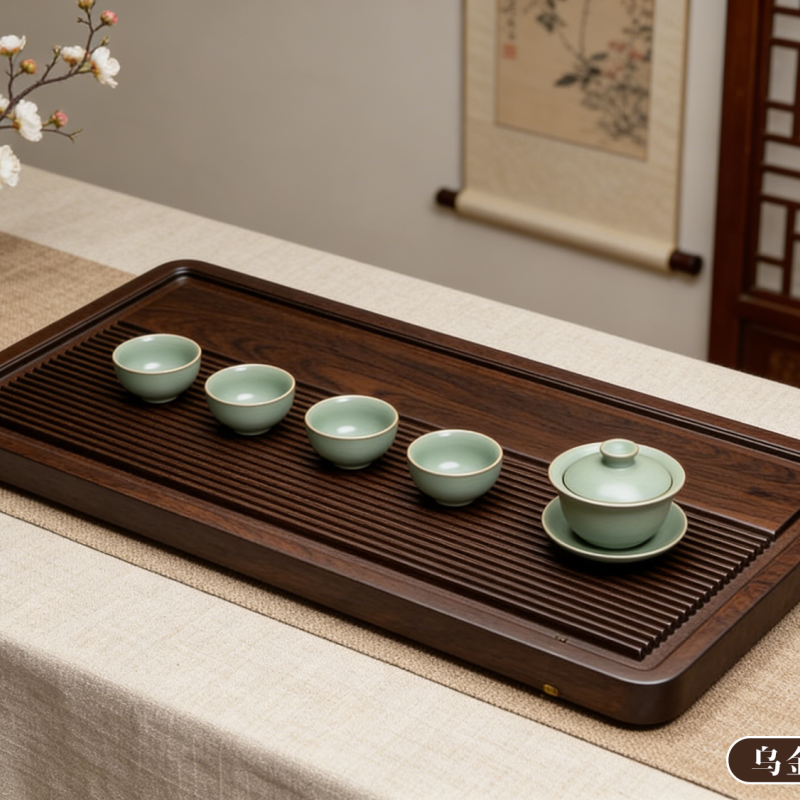 竹韵茶盘，静享泡茶慢时光