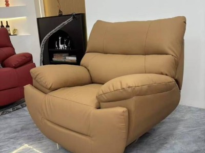 猫耳功能椅 规格: 105*110*108**54*57 材质: 全生态真皮 颜色: 安格拉红 卡其 橙 咖 耀夜 黑 米白图3