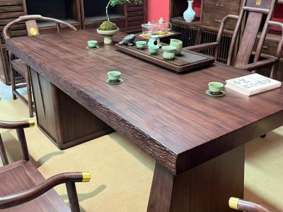 苦瓜皮大板茶台，新款！1.8~2.4米图7