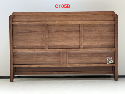 臻实宋式美学家具 型号：C105B# 材质：乌金木 颜色：黄金柚色图4