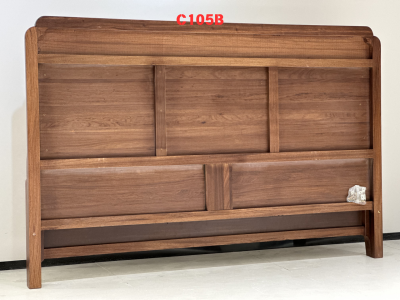 臻实宋式美学家具 型号：C105B# 材质：乌金木 颜色：黄金柚色图5