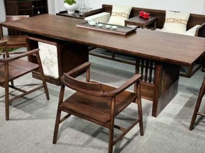 启辰大板【宋式美学】 尺寸:1.8米/2米/2.2米/2.4米/2.6米/2.8米 新中式罗汉床+禅心副椅配置图5