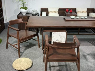 启辰大板【宋式美学】 尺寸:1.8米/2米/2.2米/2.4米/2.6米/2.8米 新中式罗汉床+禅心副椅配置图8