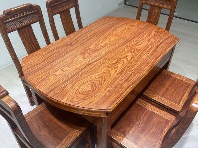 新款格木跳台餐桌图2