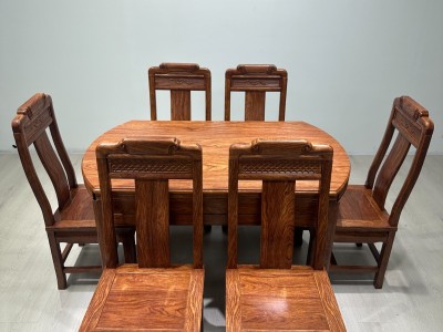 新款格木跳台餐桌图5