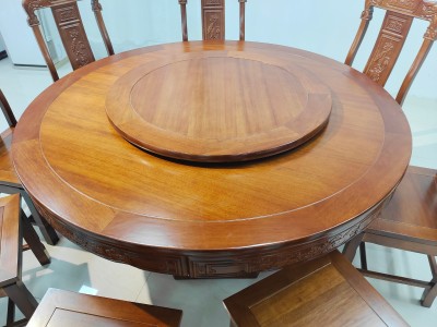 格木全平面款，尺寸：1.3－2米，标配转盘和大小玻璃。图3