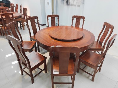 格木全平面款，尺寸：1.3－2米，标配转盘和大小玻璃。图2