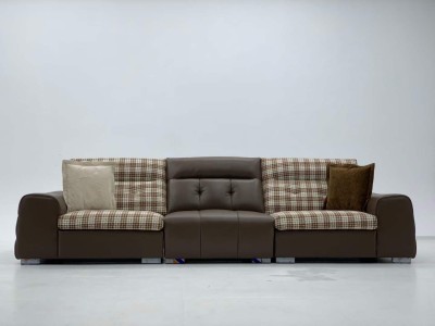 型号：W265# 面料：严选生态真皮高档棉麻面料 尺寸：315*108*85 材质：进口芬兰松木框架          升级功能蛇形弹簧绷带底架          高密度高回弹海绵、羽绒填充图8