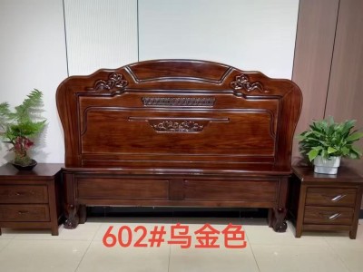 实木大款床图6