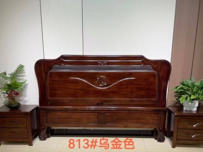 实木大款床图4