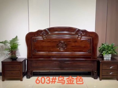 实木大款床图7