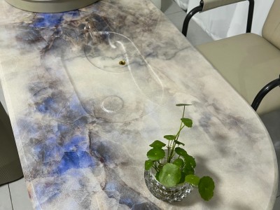 型号：澜彩茶台 材质：超晶石+碳素钢 颜色：超晶石 尺寸：1.2、1.4米图4