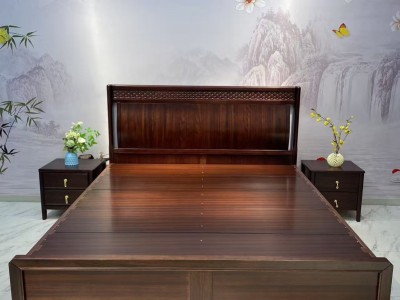 1605# 硬靠 颜色：黑檀色 规格：1.8m*2.0m图2