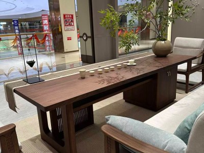 宋景干泡台 规格：2.4米/2.6米/2.8米/3米 材质：乌金木图8