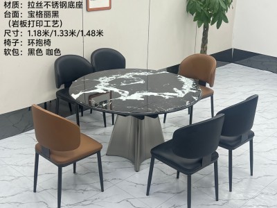 型号：T62# 全托伸缩跳台 材质：拉丝不锈钢底架  搭配岩晶石（岩板打印超晶石工艺）， 尺寸：1.18米/1.33米/1.48米图4