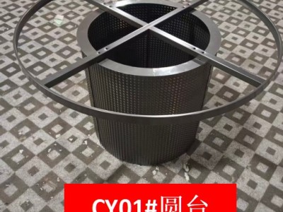 型号：CY01#  圆桌配台圈 材质：碳素钢底架 搭配岩板/微晶石/超晶石 尺寸：1.2米-1.8米图4