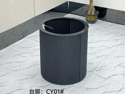型号：CY01#  圆桌配台圈 材质：碳素钢底架 搭配岩板/微晶石/超晶石 尺寸：1.2米-1.8米图8